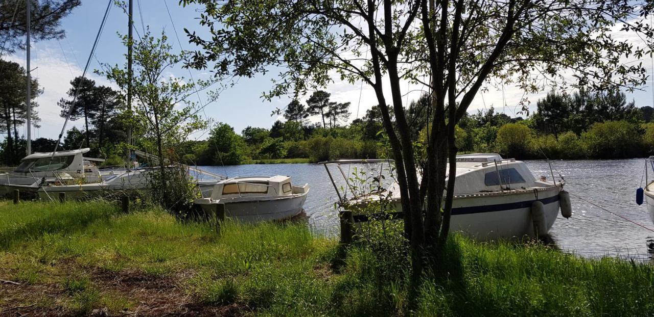 Chambre D'Hotes Entre-Deux Lacs Biscarrosse Exteriör bild
